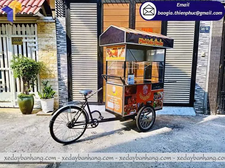 cung ứng xe đạp bán thức ăn nhanh