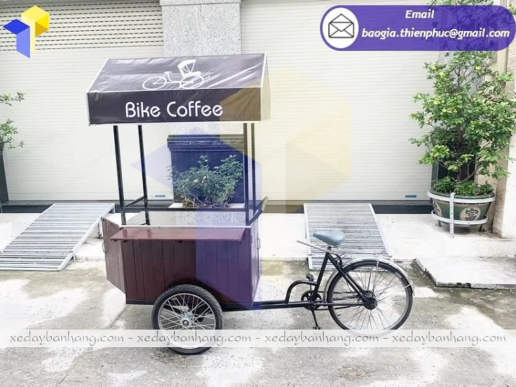mẫu xe bike coffee