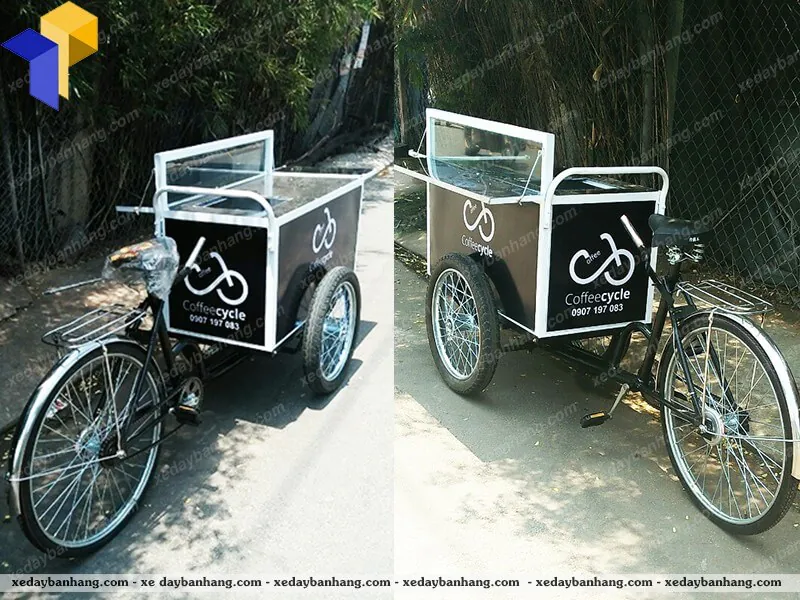 mẫu xe coffee bike